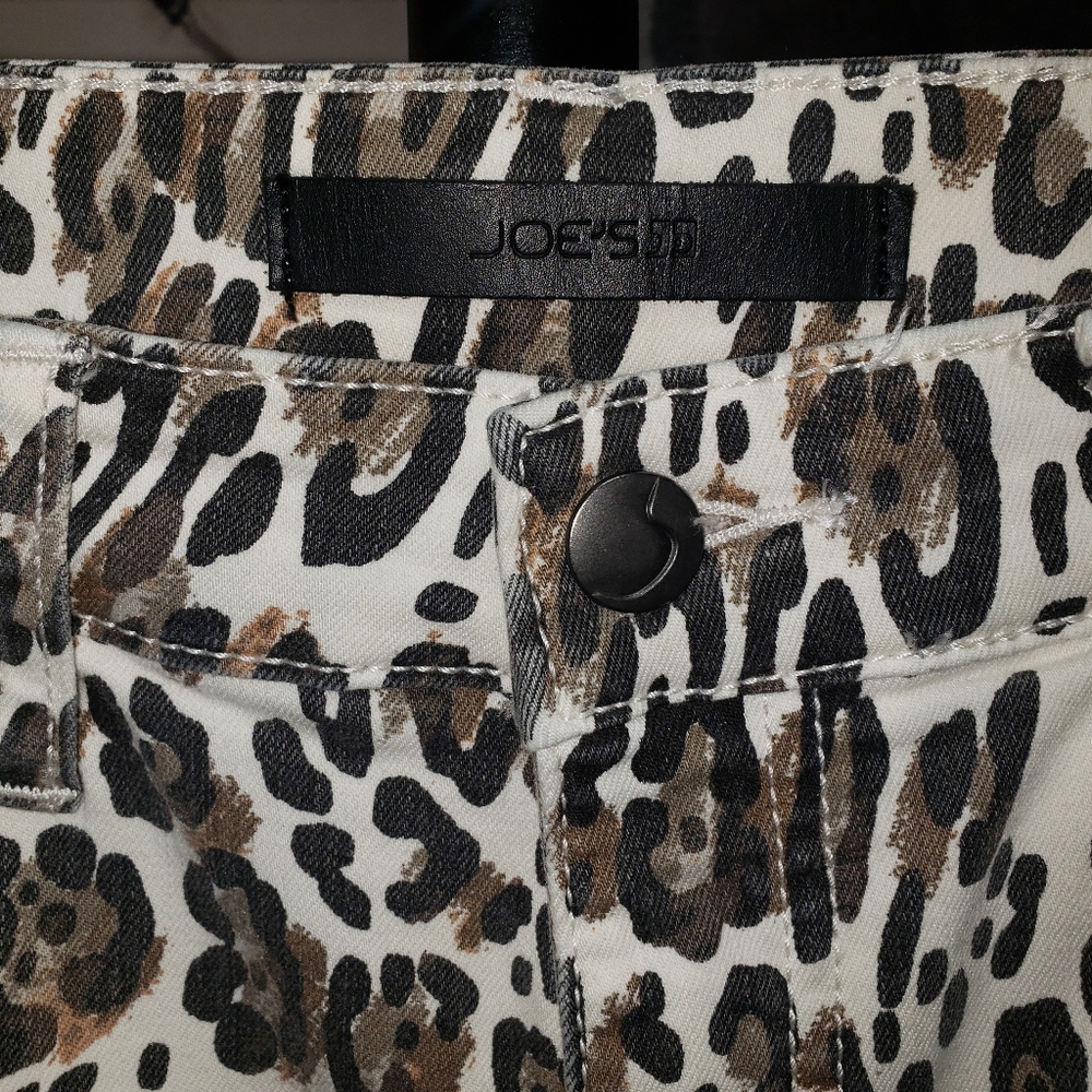 🖤Joe's Jeans (The Charlie) - Women's Animal Print High Rise Skinny Ankle Jeans - Picture 3 of 8